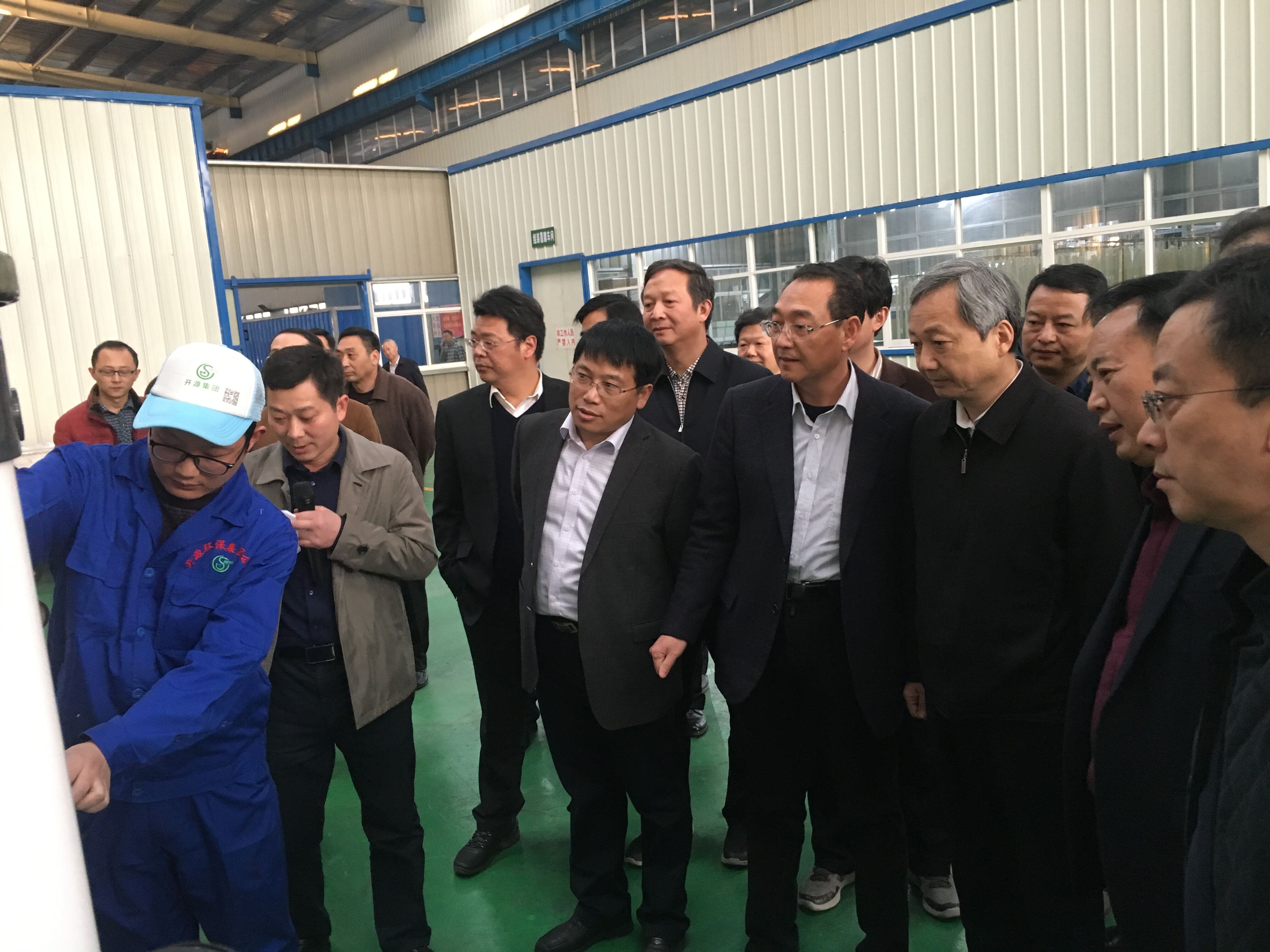 市長尚朝陽率隊(duì)考察開源環(huán)保